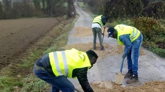 I migranti sistemano parco fluviale e Albogatti