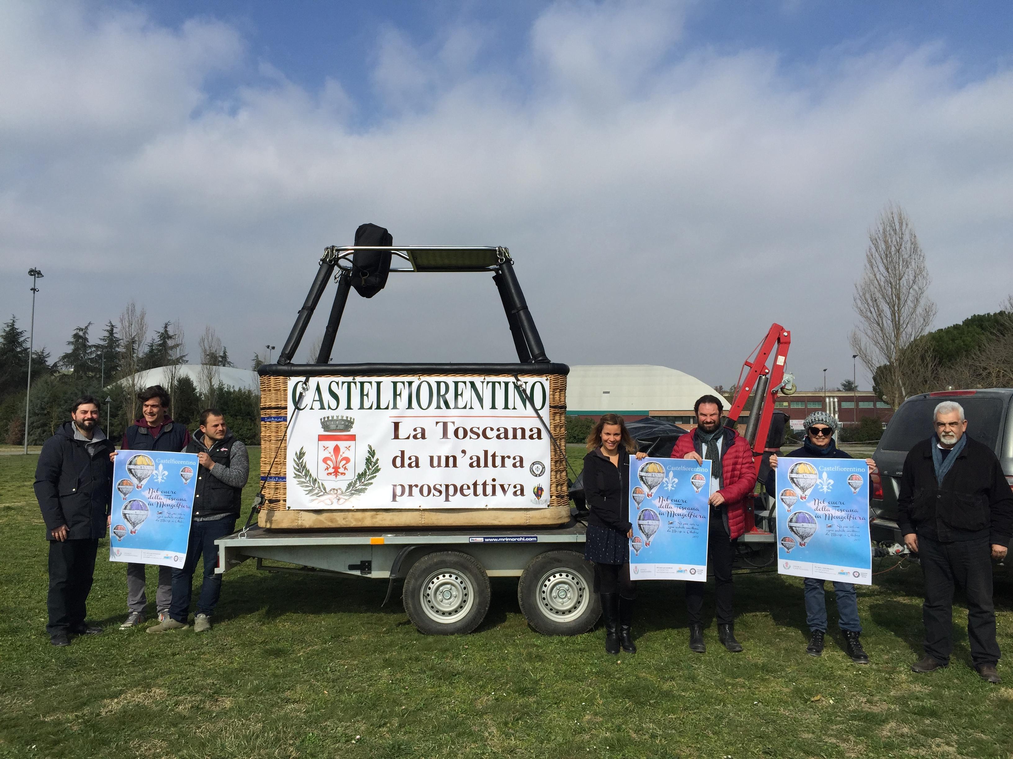 A Castelfiorentino voli turistici in mongolfiera