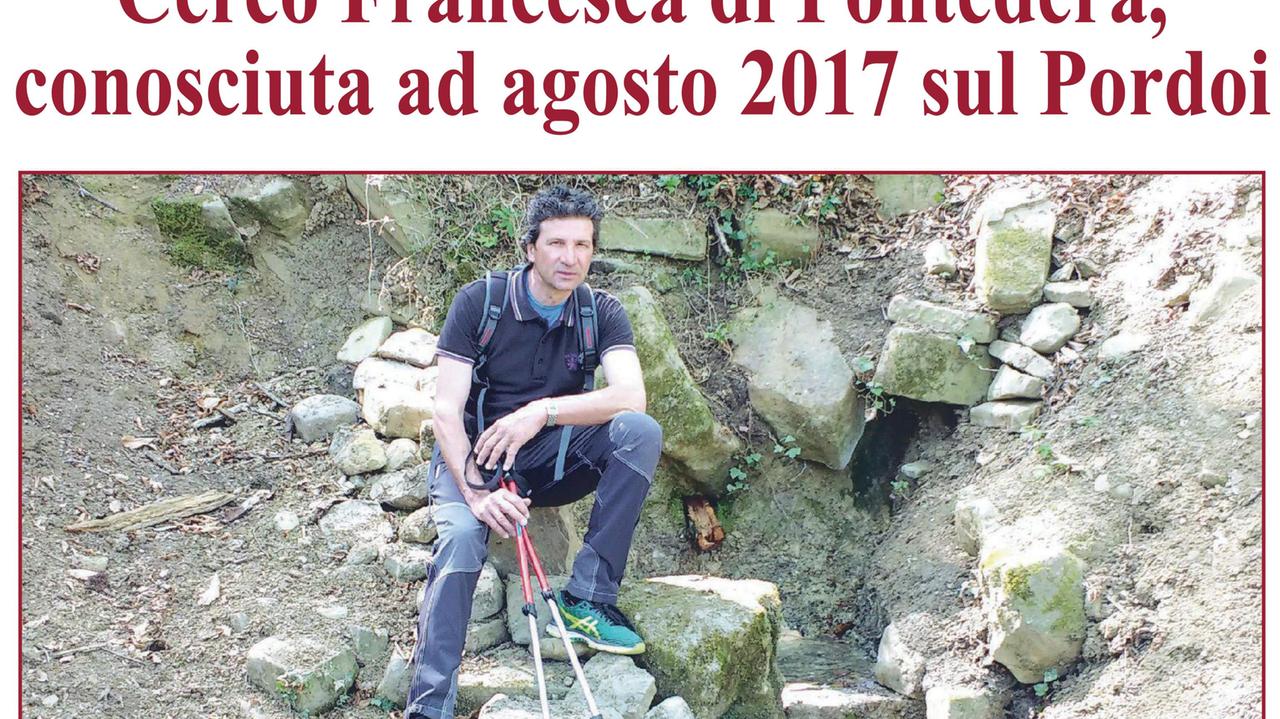 Compra una pagina del Tirreno per lanciare un appello: "Cerco Francesca di Pontedera"