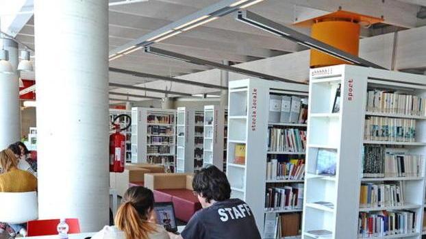 Biblioteca da record 329 accessi al giorno e ricambio dei volumi