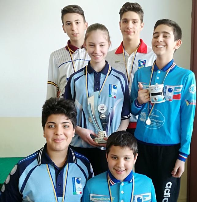 Estensi in primo piano: quattro ori nel circuito Top 10 giovanile 