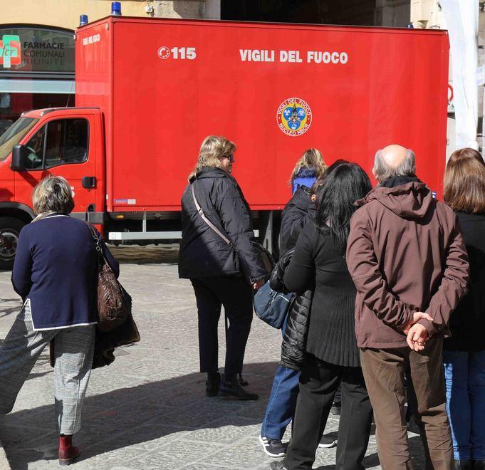 Incendio all’Ufficio tributi per un mozzicone di sigaretta 