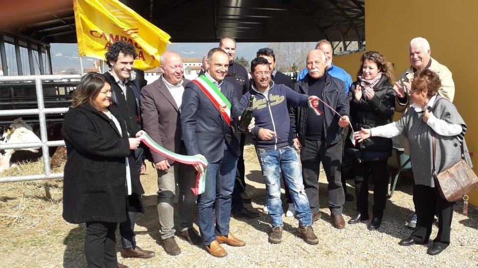 Un futuro dalle radici antiche: inaugurata una nuova stalla 