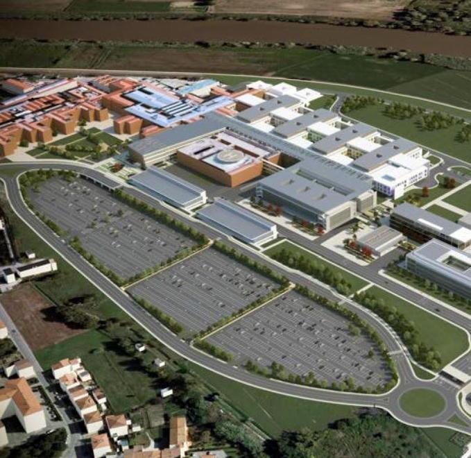 Il progetto per completare il polo ospedaliero di Cisanello