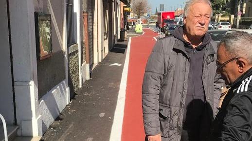 Anche nel tratto in via Mameli criticità e poco entusiasmo
