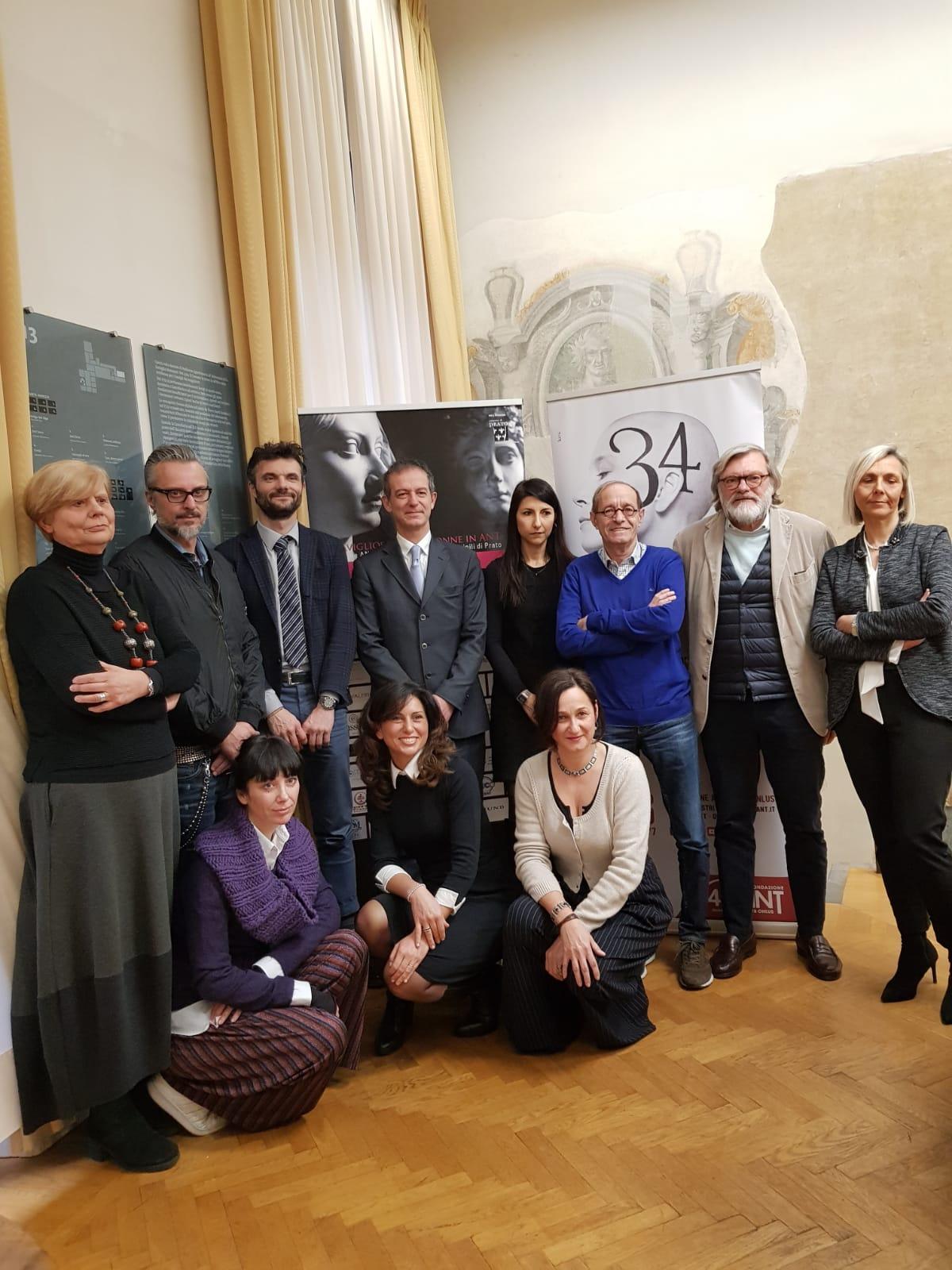 La presentazione della manifestazione "Meravigliosamente donne in Ant"