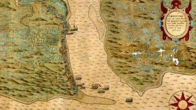 Come una grande mappa del tesoro con tutti i galeoni spagnoli affondati