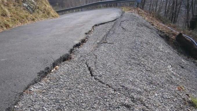Sarà risistemata dopo la frana la via comunale per Bucino