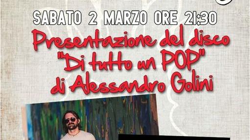 Un violino prestato al pop Alessandro Golini presenta il suo cd