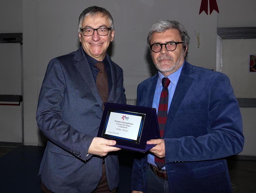 Il premio Luciano De Majo ai giornalisti Cecioni e Rizzo 