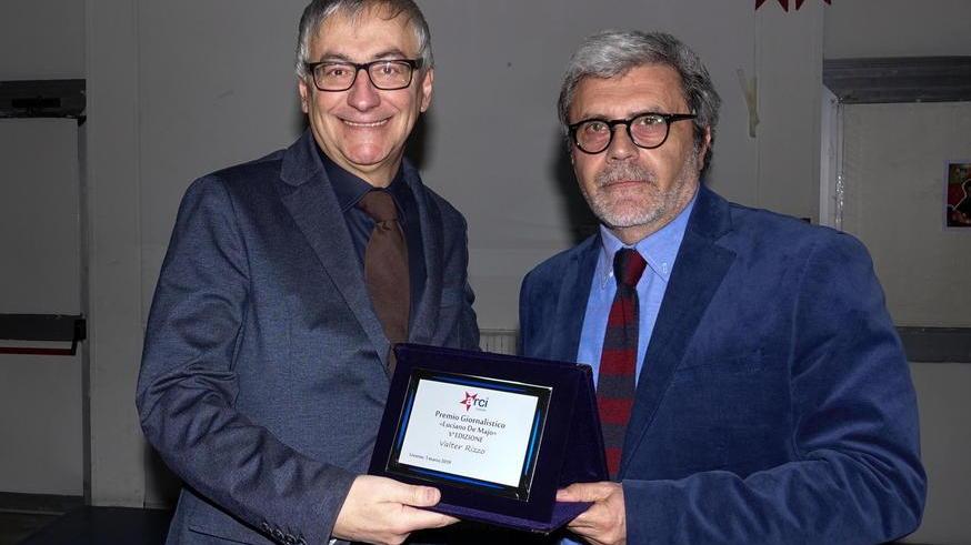 Il premio Luciano De Majo ai giornalisti Cecioni e Rizzo