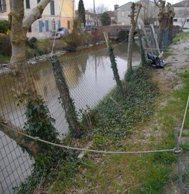La protesta: «L’argine sta franando e nessuno interviene»  