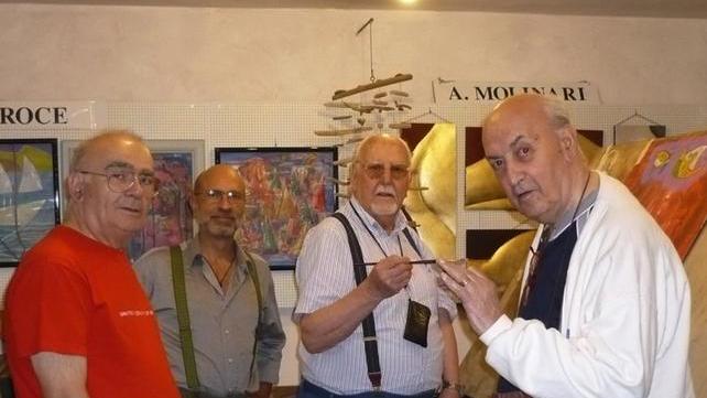 “G4”: Ugo Uva, Leonardo Tarrini, Arturo Molinari e Umberto Croce