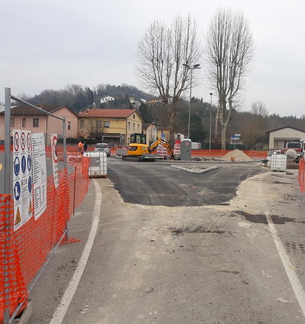 Scatta la seconda fase del cantiere, cambia la viabilità 