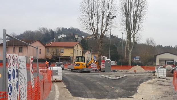 Scatta la seconda fase del cantiere, cambia la viabilità
