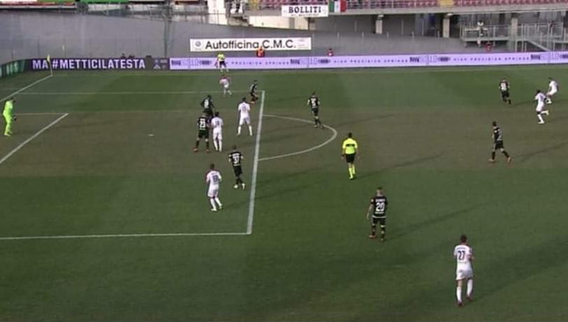 Carpi, pari e altra rabbia: il gol di Arrighini regolare 