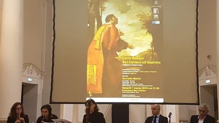 Il dipinto di Bononi è tornato a splendere in San Lorenzo