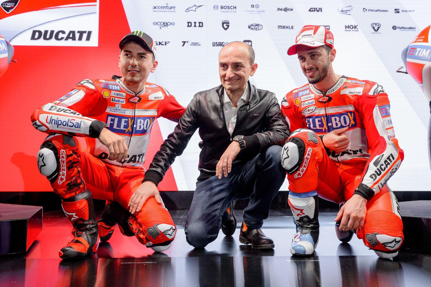 La Ducati tornata tutta italiana e lancia la sfida al "dream team" Honda 