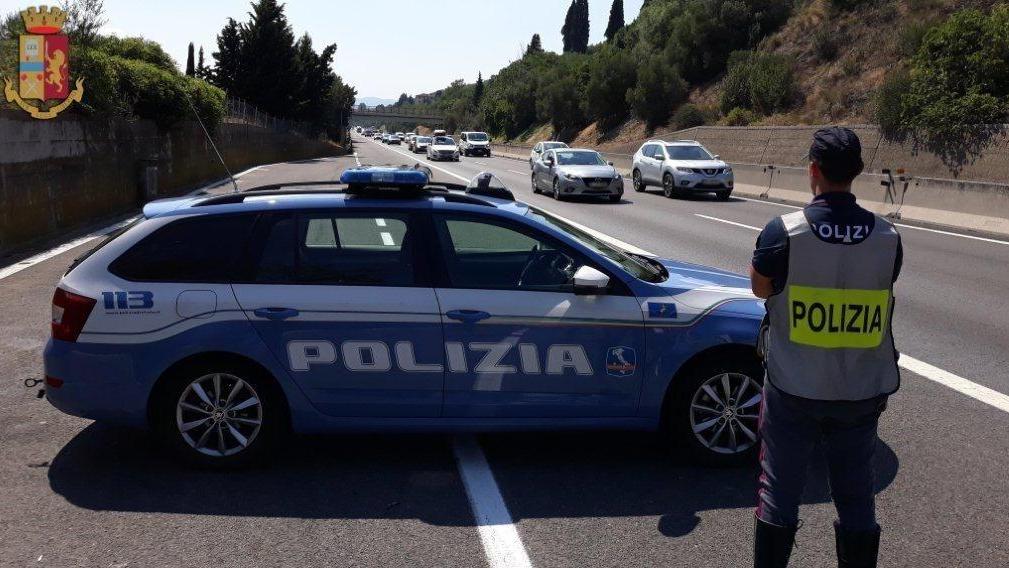 Controlli della Polizia stradale sulla Fi-Pi-Li