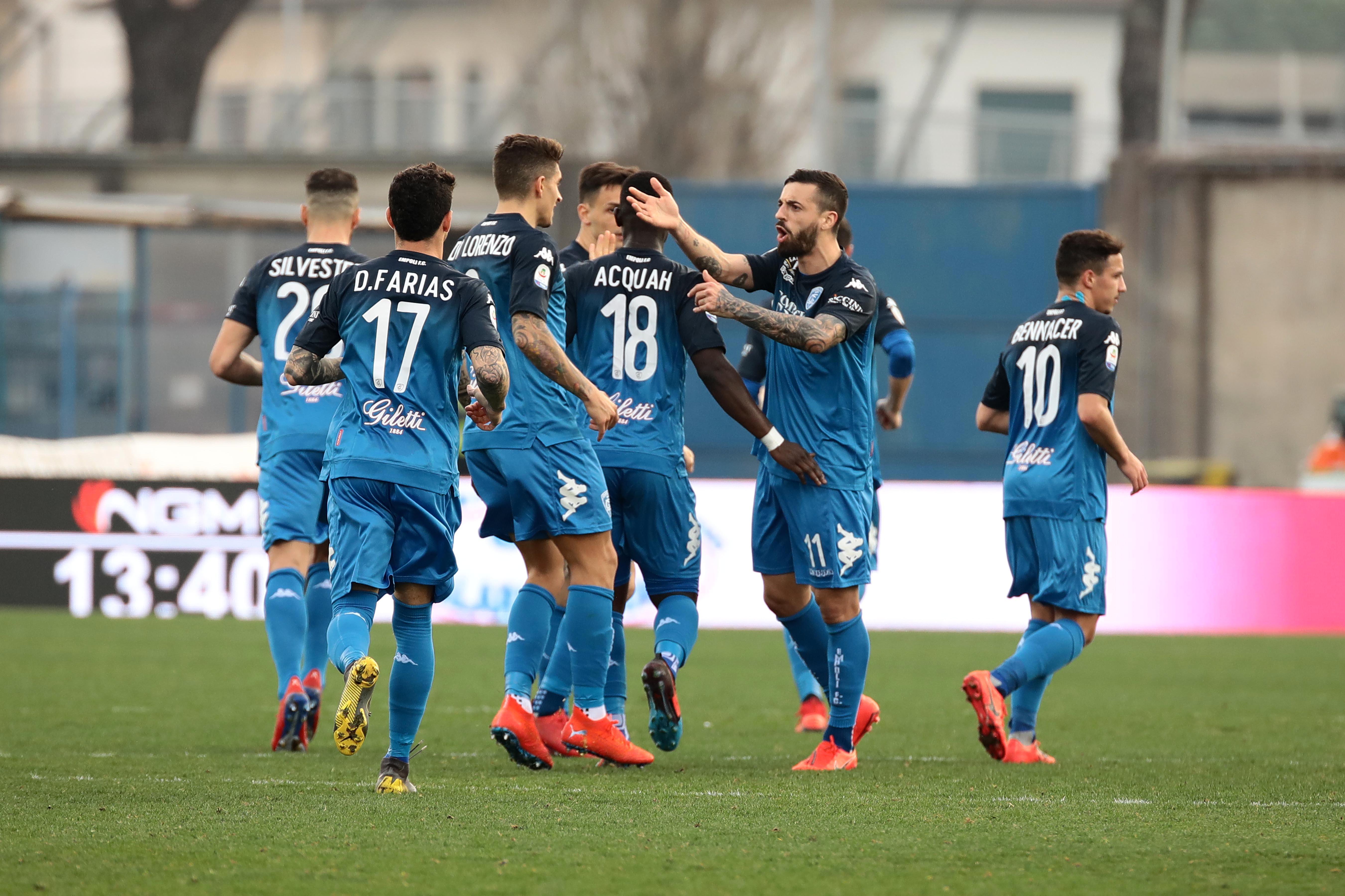 Empoli: in anticipo in casa di CR7