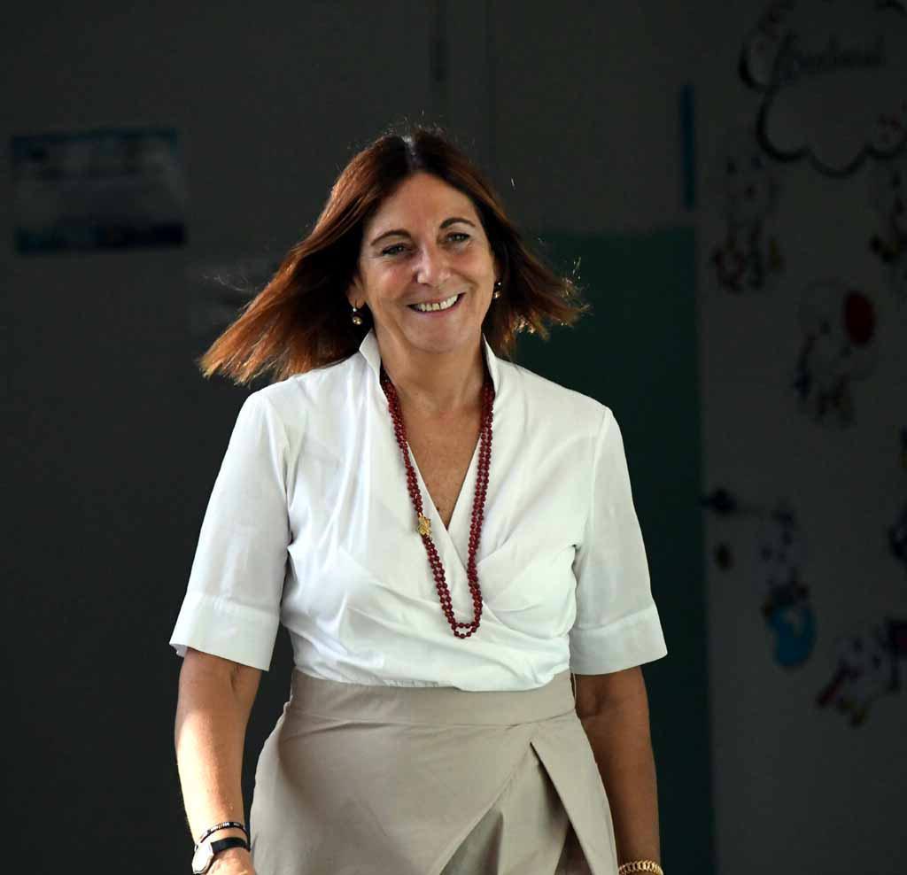 La dirigente scolastica Alessandra Valsega