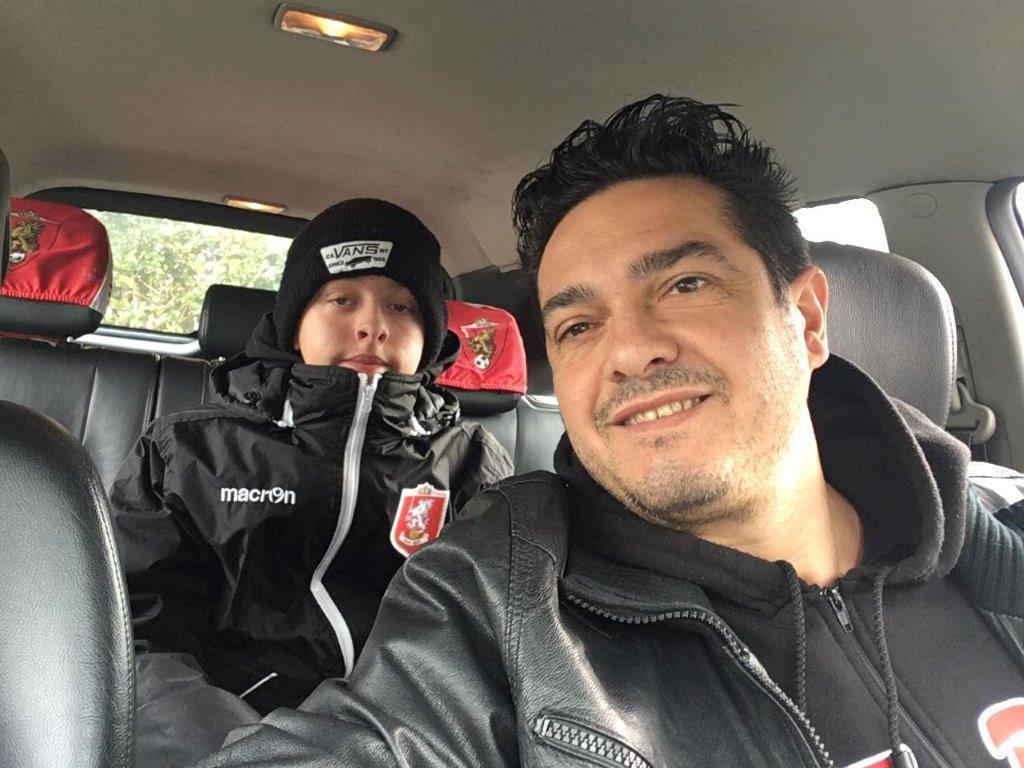 Leonardo con il babbo