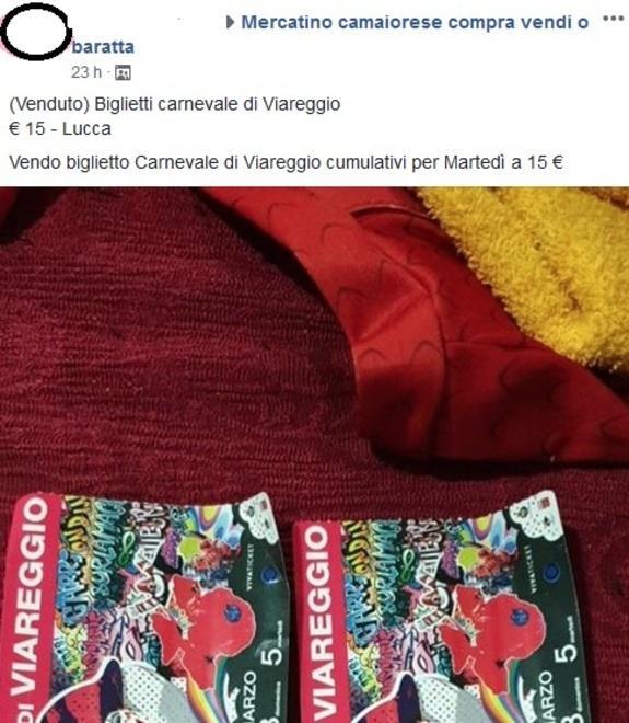 Bagarinaggio sul web dei biglietti cumulativi