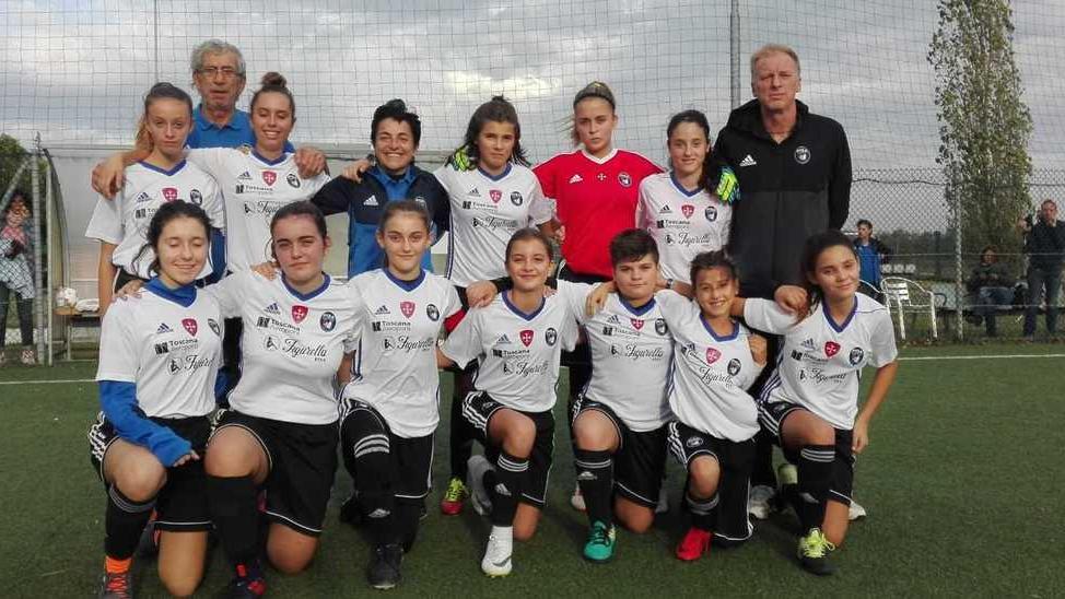 Il team Under 15 femminile vince contro la Pistoiese