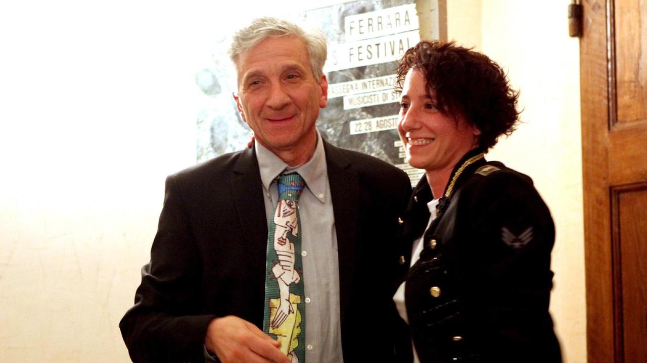 Stefano Bottoni con la figlia Rebecca