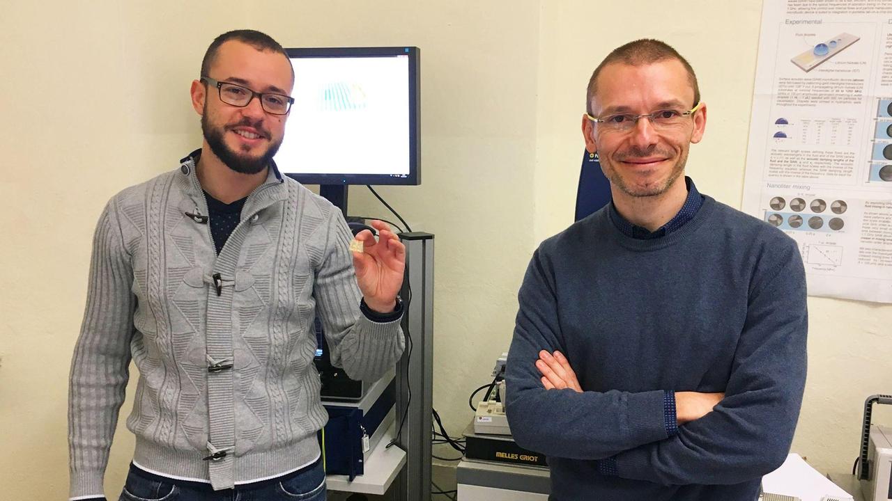 Da sinistra Matteo Agostini e Marco Cecchini