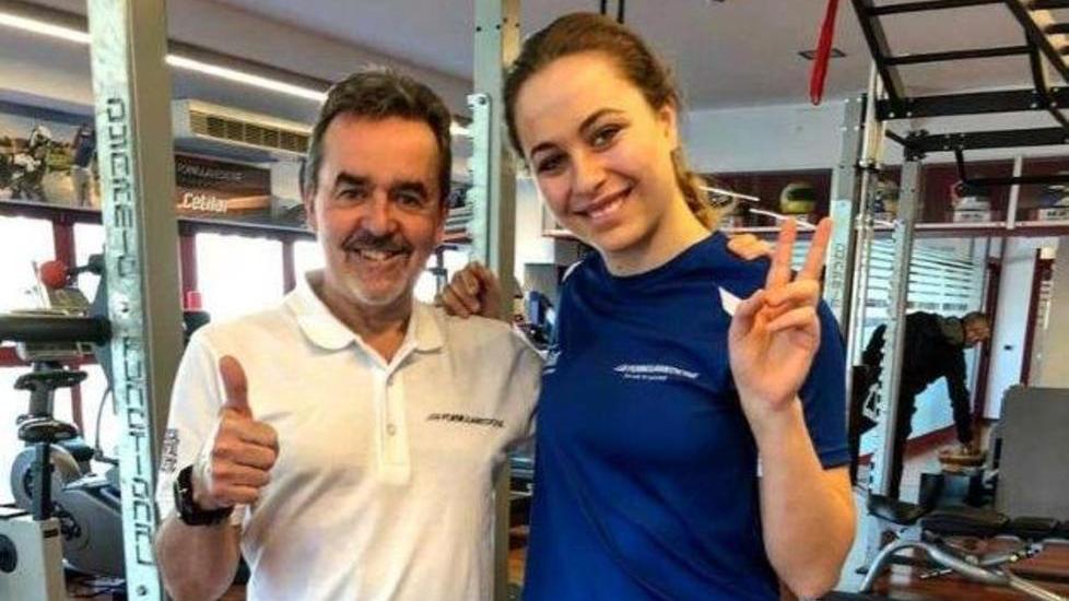 Riccardo Ceccarelli con Sophia Floersch