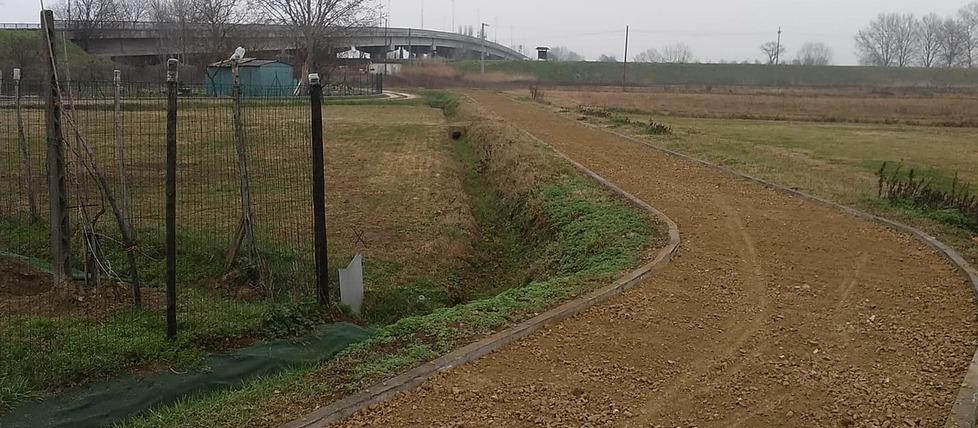 Pista ciclabile alla Bellaria Riprendono i lavori 