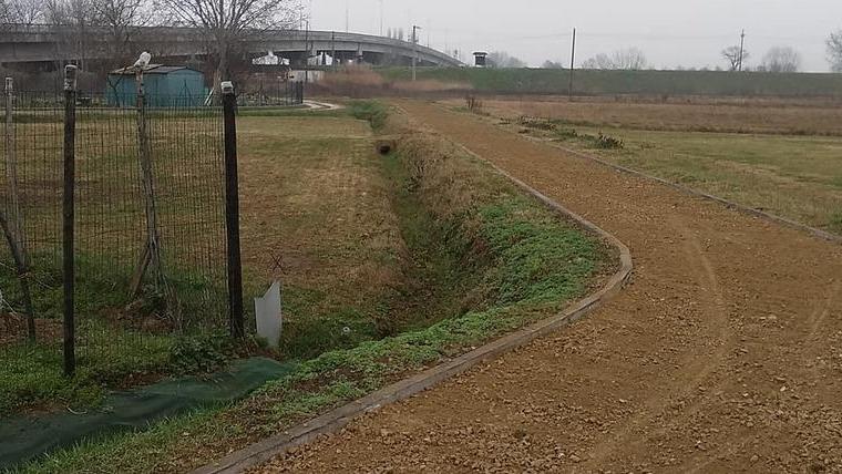 Pista ciclabile alla Bellaria Riprendono i lavori