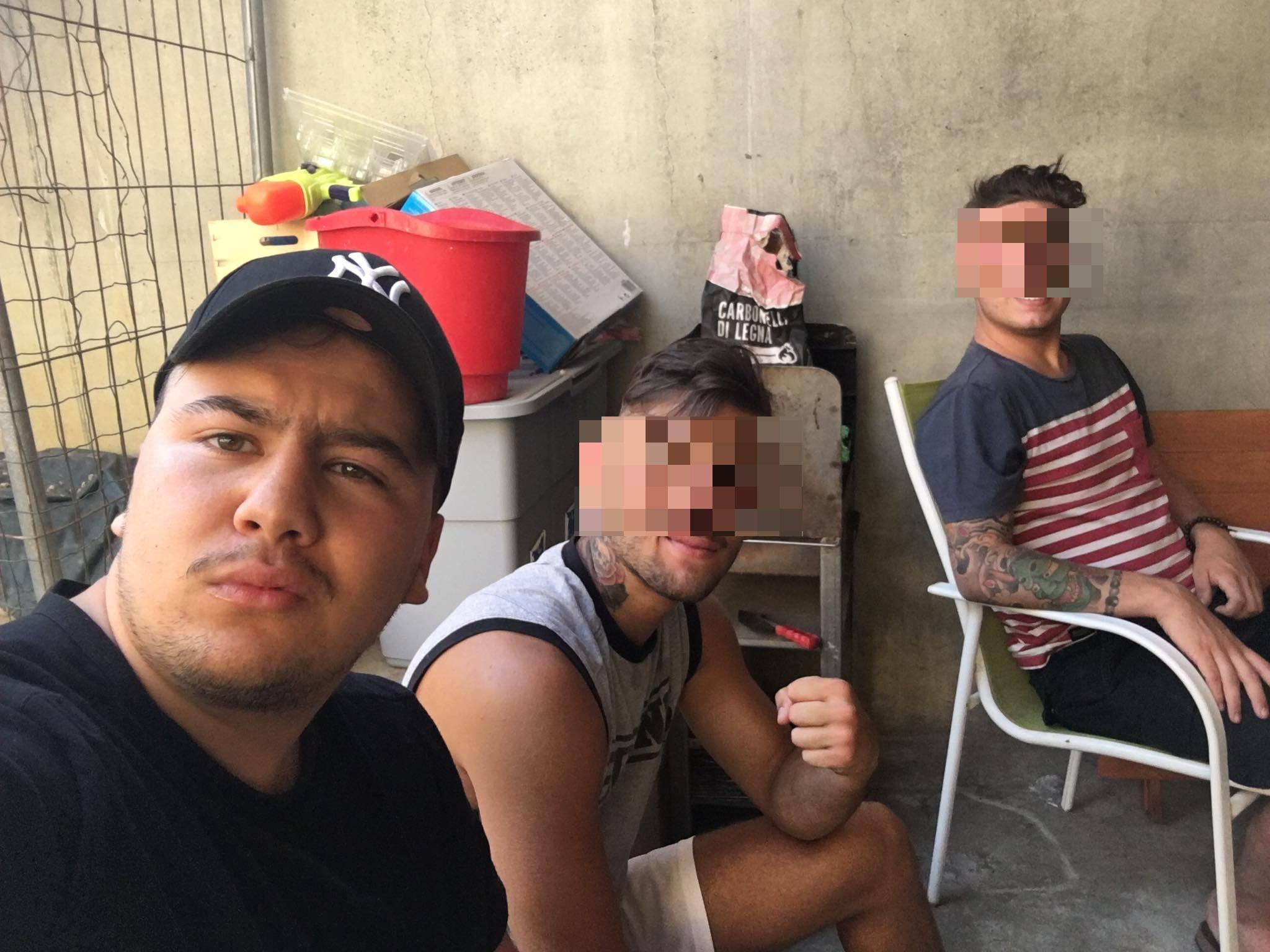 Alessio Siminoli in una foto tratta dal suo profilo Facebook