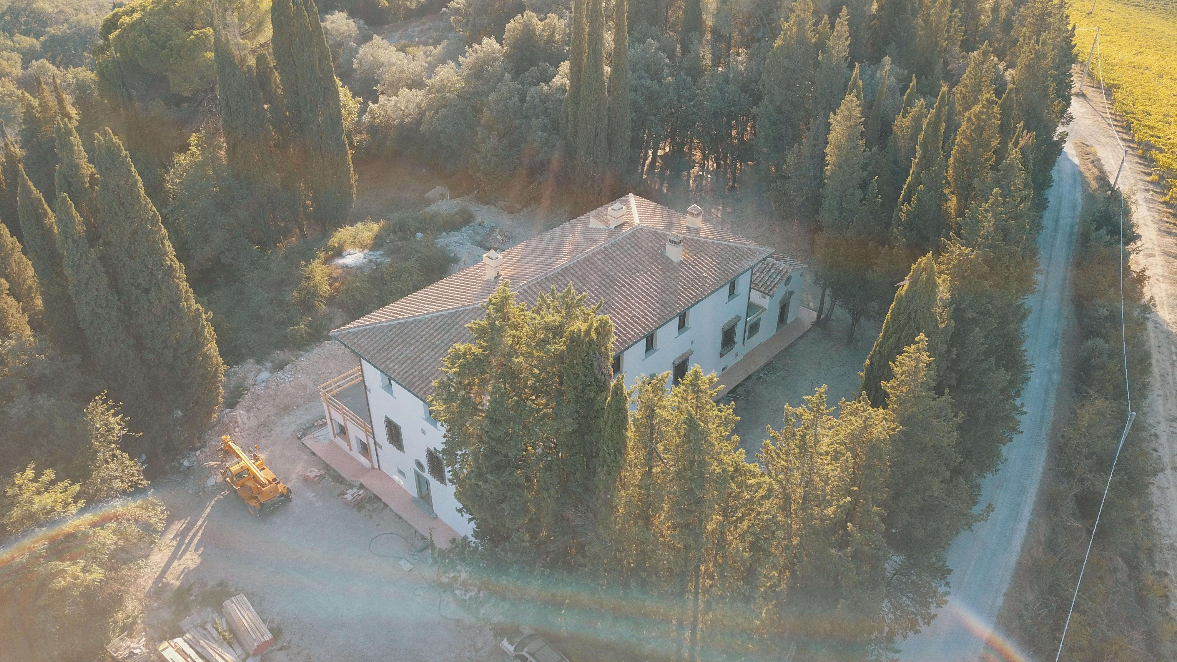 L’area dell’azienda agricola Fonti dove dovrebbe sorgere un resort di lusso