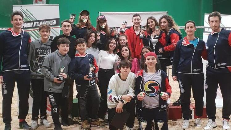 L’Academy torna da Faenza con tre titoli italiani indoor