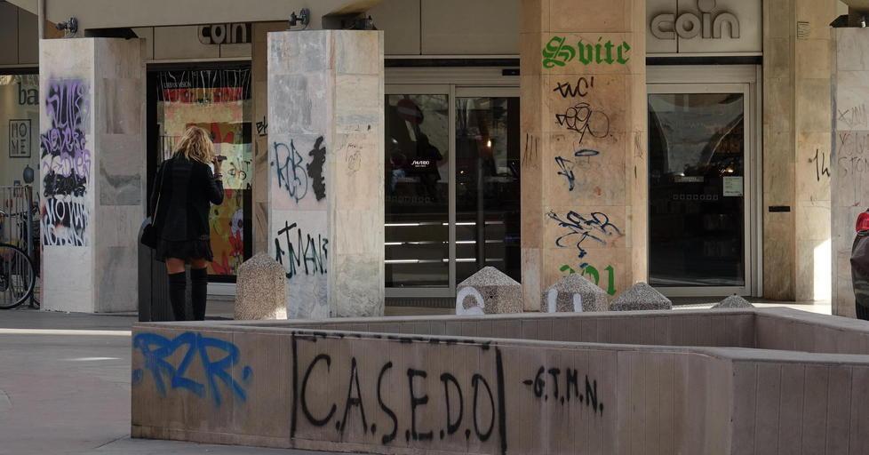 Nel regno delle scritte ovunque