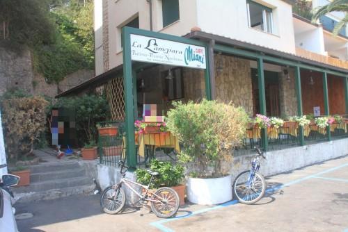Il ristorante La Lampara a Porto Ercole