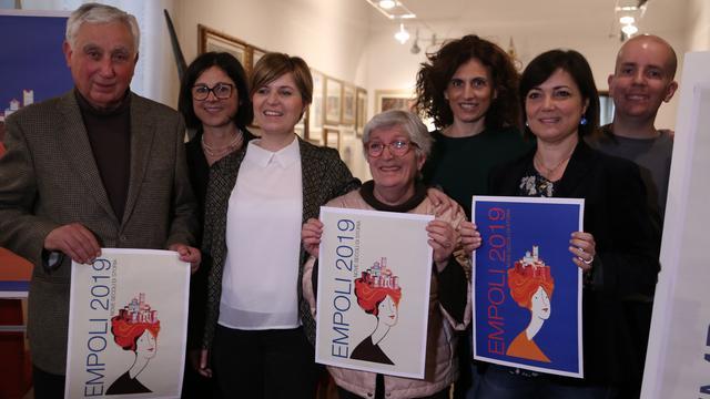 La presentazione del logo in occasione dell'anniversario dei 900 anni di Empoli