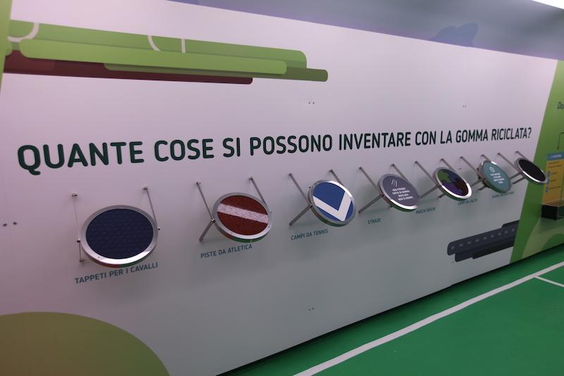 Una carrozza del TrenoVerde