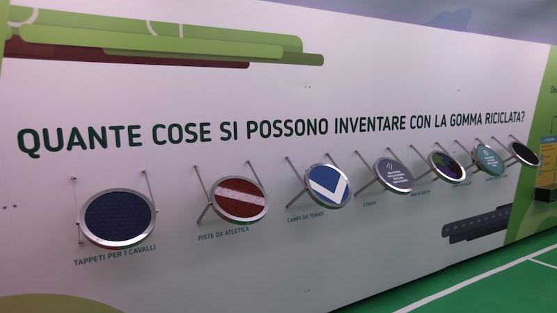 Una carrozza del TrenoVerde