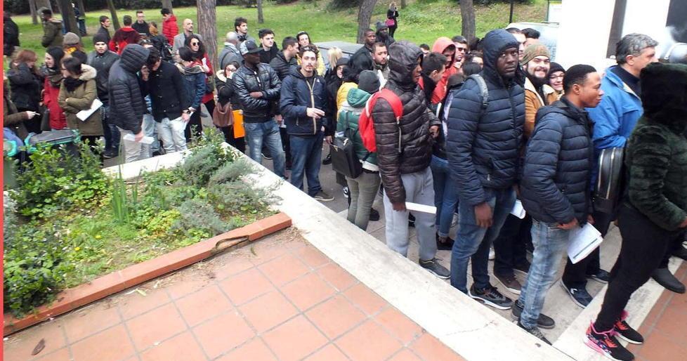Studenti all’accoglienza
