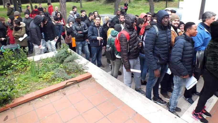 Studenti all’accoglienza