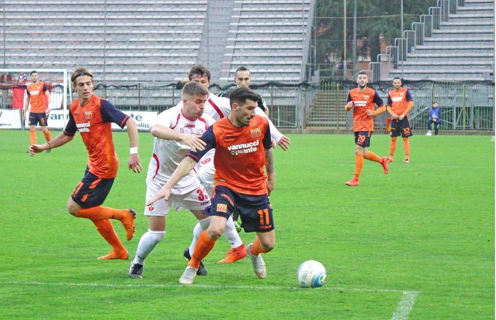 Una Pistoiese sfrontata all’assalto del fortino “Garilli” del Piacenza 