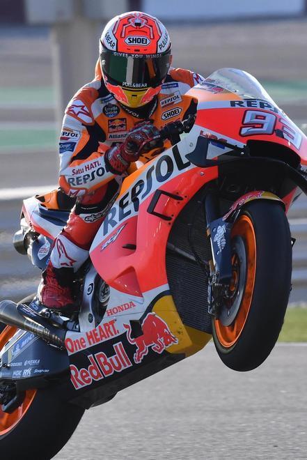 Marquez vola nelle libere Rossi si illude ma è dietro
