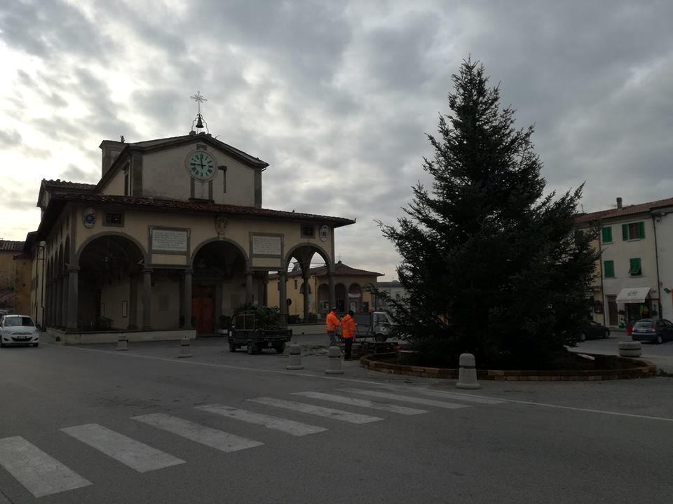 Il Santuario Maria Santissima della Fontenova, in piazza Giusti, a Monsummano
