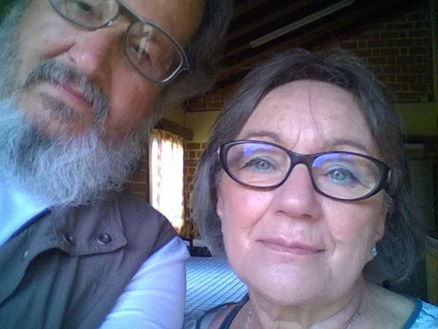 Carlo Spini con la moglie Margherita Viggiani