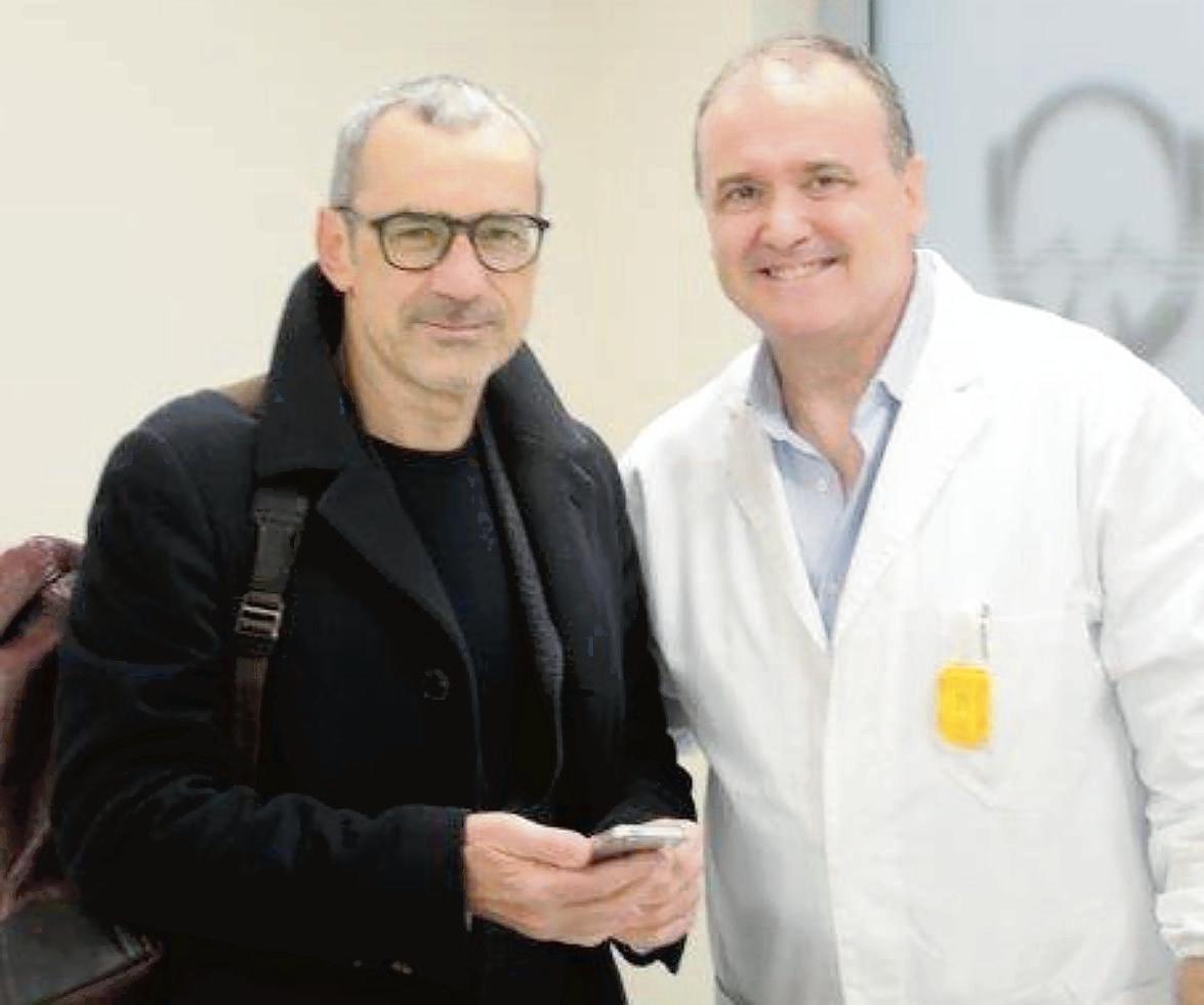 I dottori Gianni Barattini e Lorenzo Bertellotti, tra gli specialisti della giornata di prevenzione a Ponticello