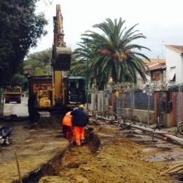 Cantiere per la fognatura a Tirrenia, possibili disagi e modifiche al traffico