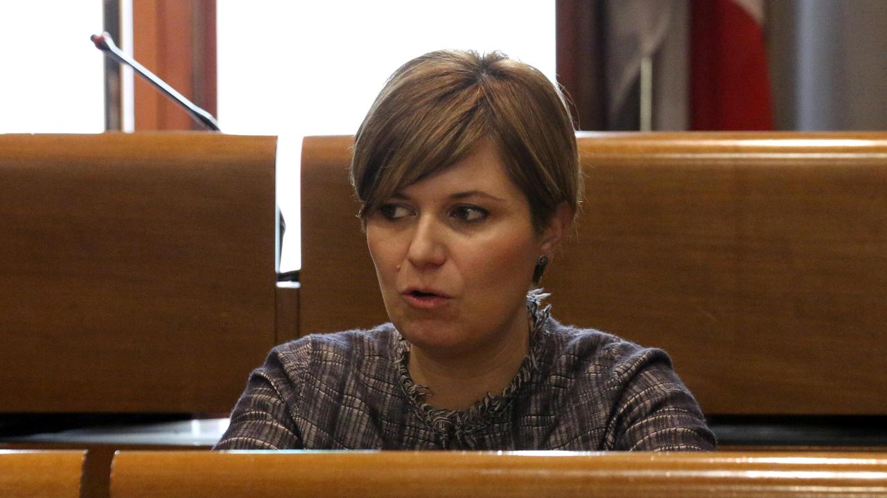 La sindaca Brenda Barnini in consiglio comunale